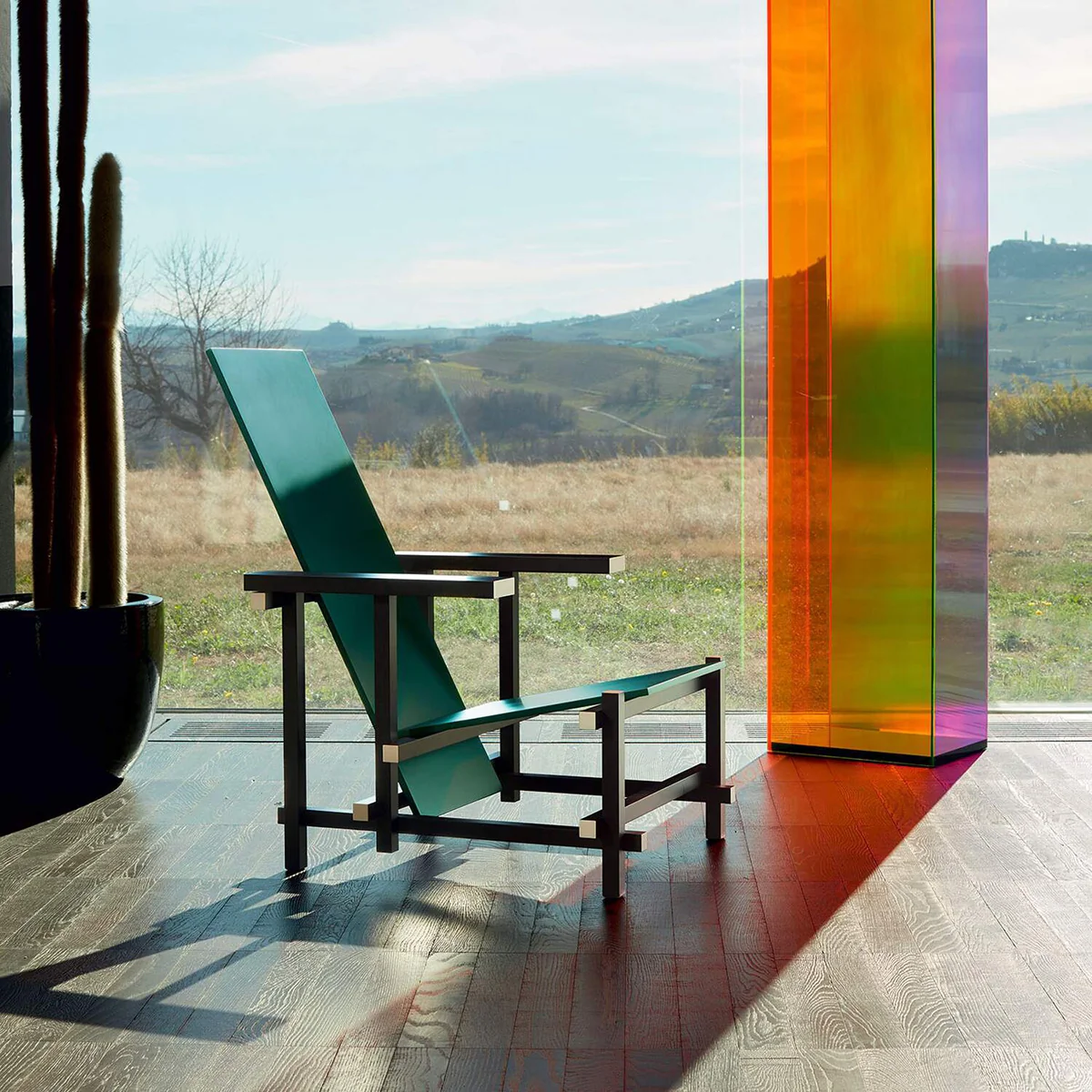Black Red And Blue Chair - Zellmaker Edition - Image 2
