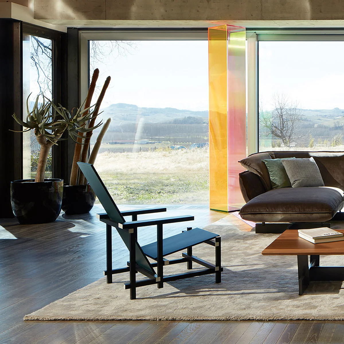 Black Red And Blue Chair - Zellmaker Edition - Image 3