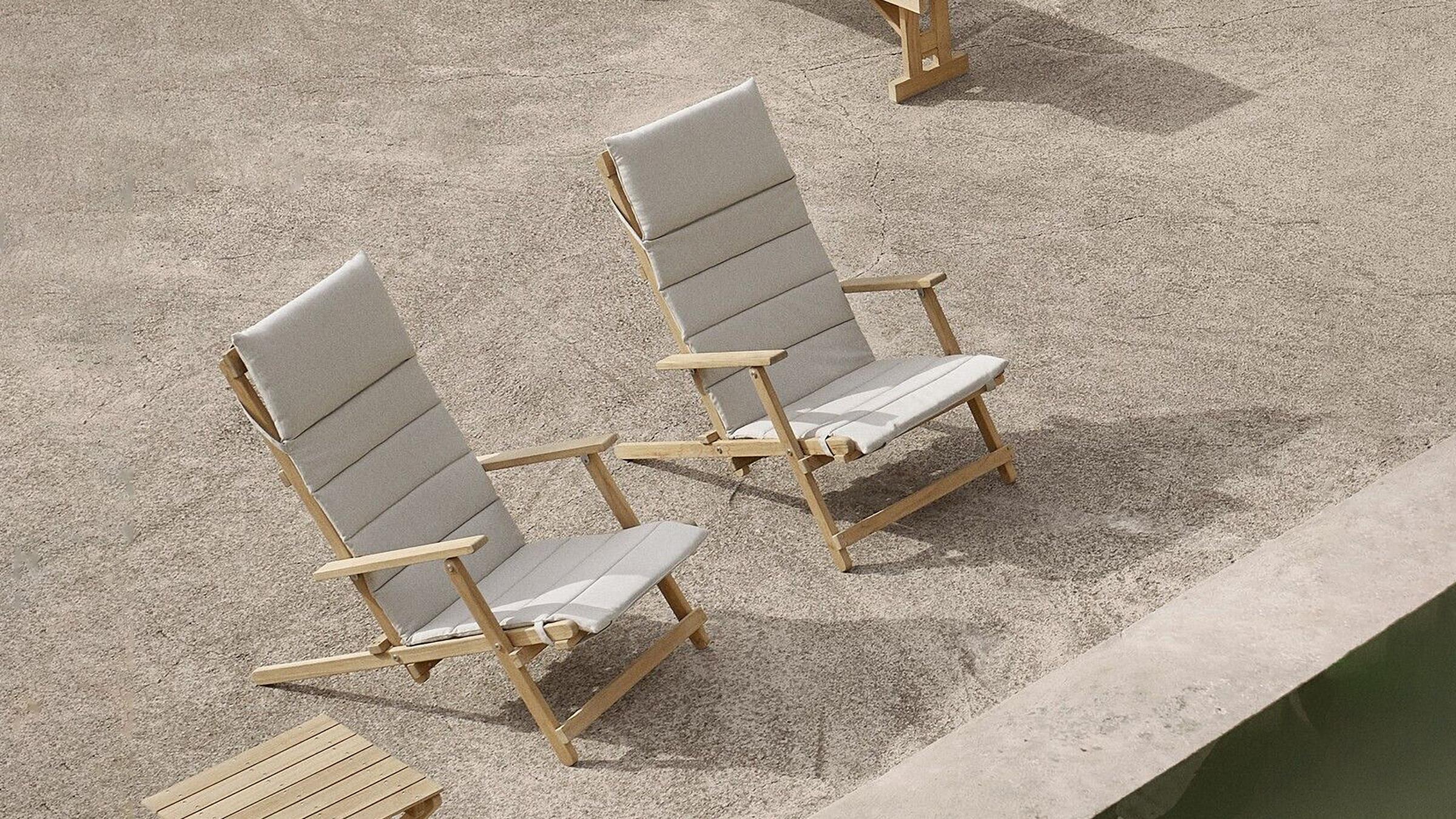 BM5568 Deck Chair with Cushion - Image 4