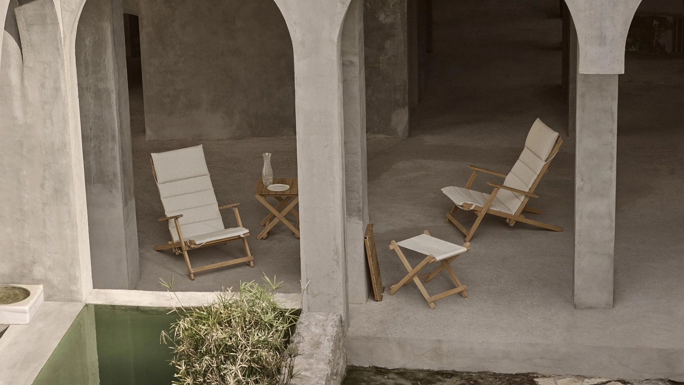 BM5568 Deck Chair with Cushion - Image 5