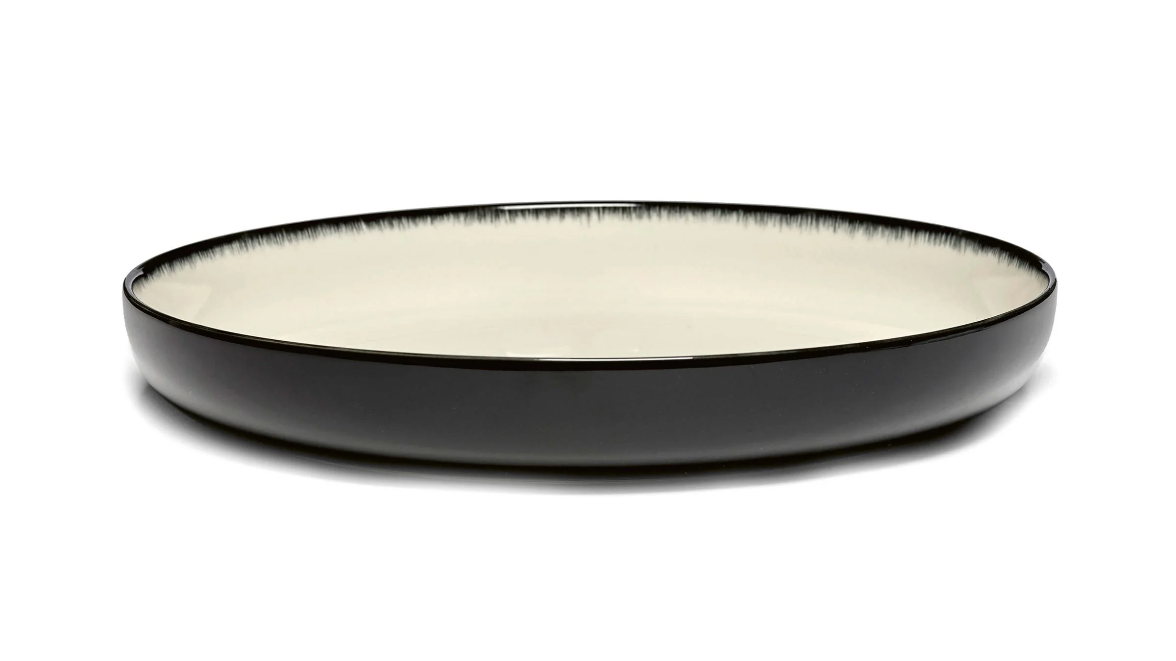 Dé Off-White and Black High Plate - Image 42