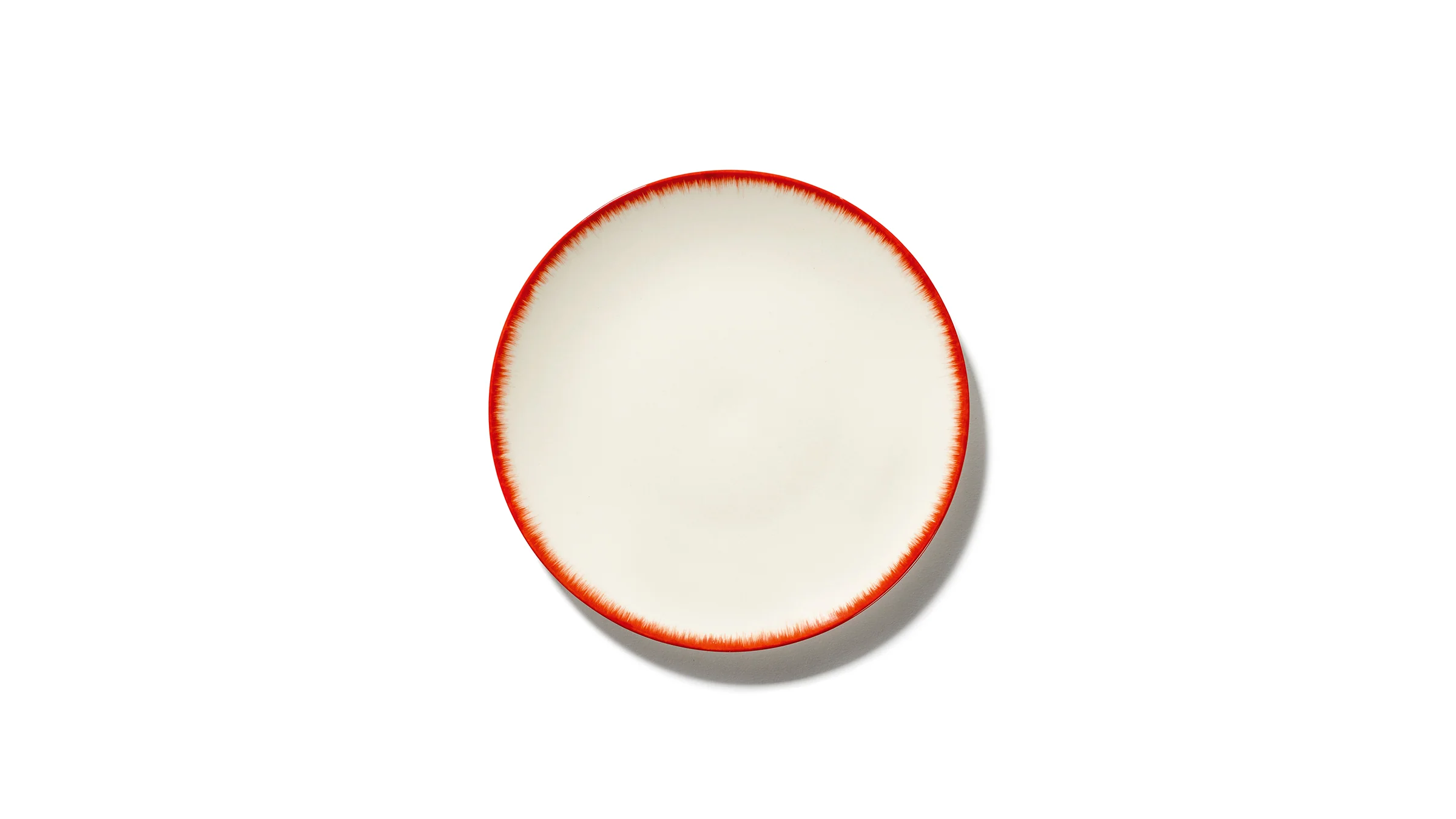 Dé Off-White and Red Plate - Image 4