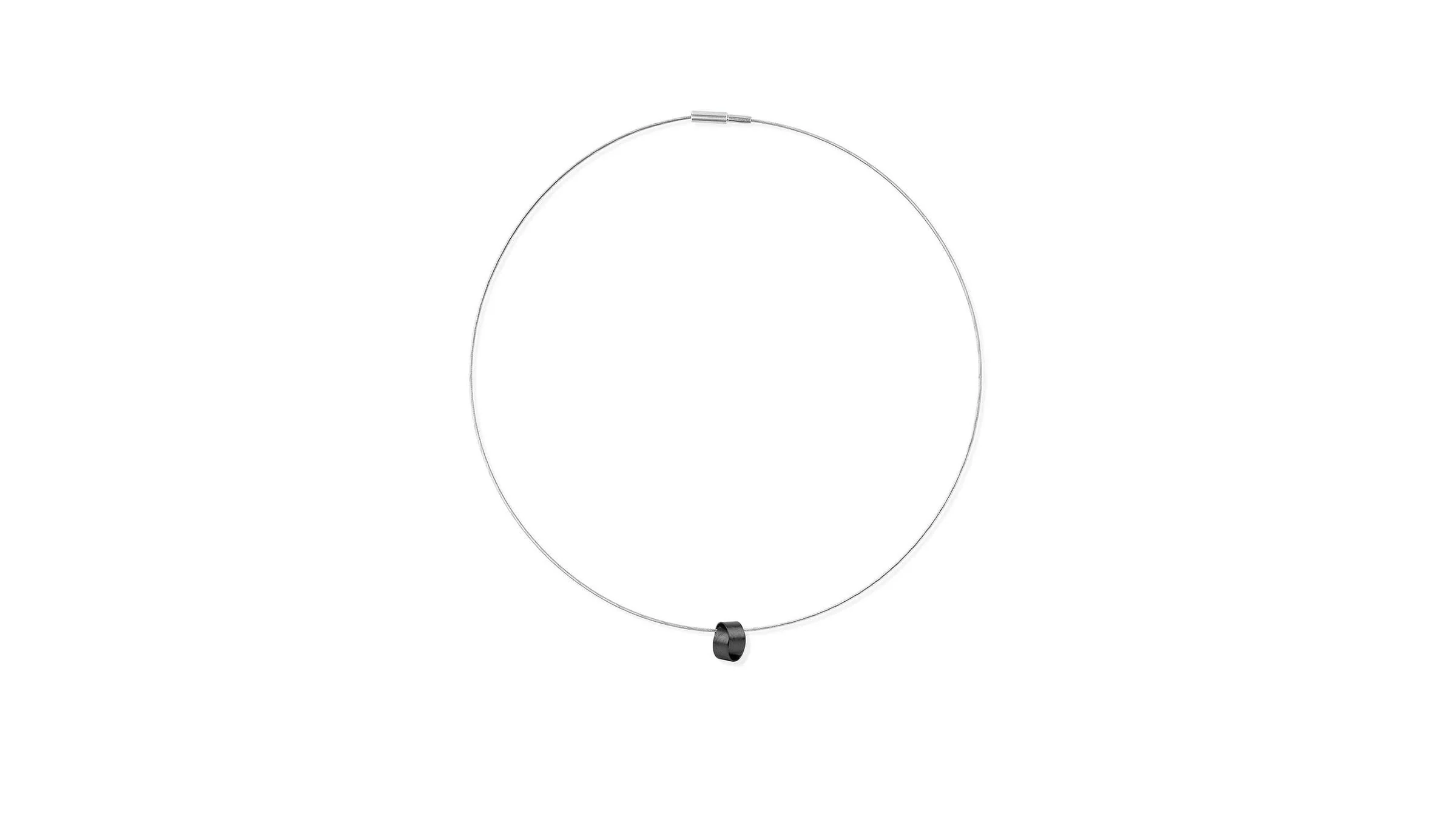 Double Loop Pendant Necklace - Image 10