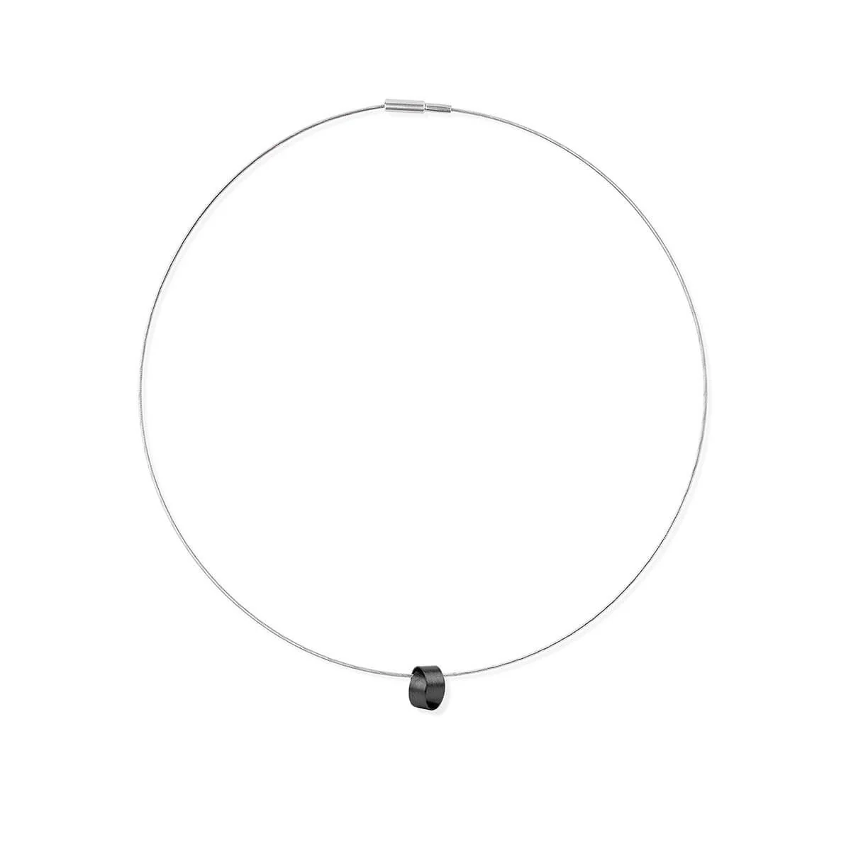 Double Loop Pendant Necklace - Image 9