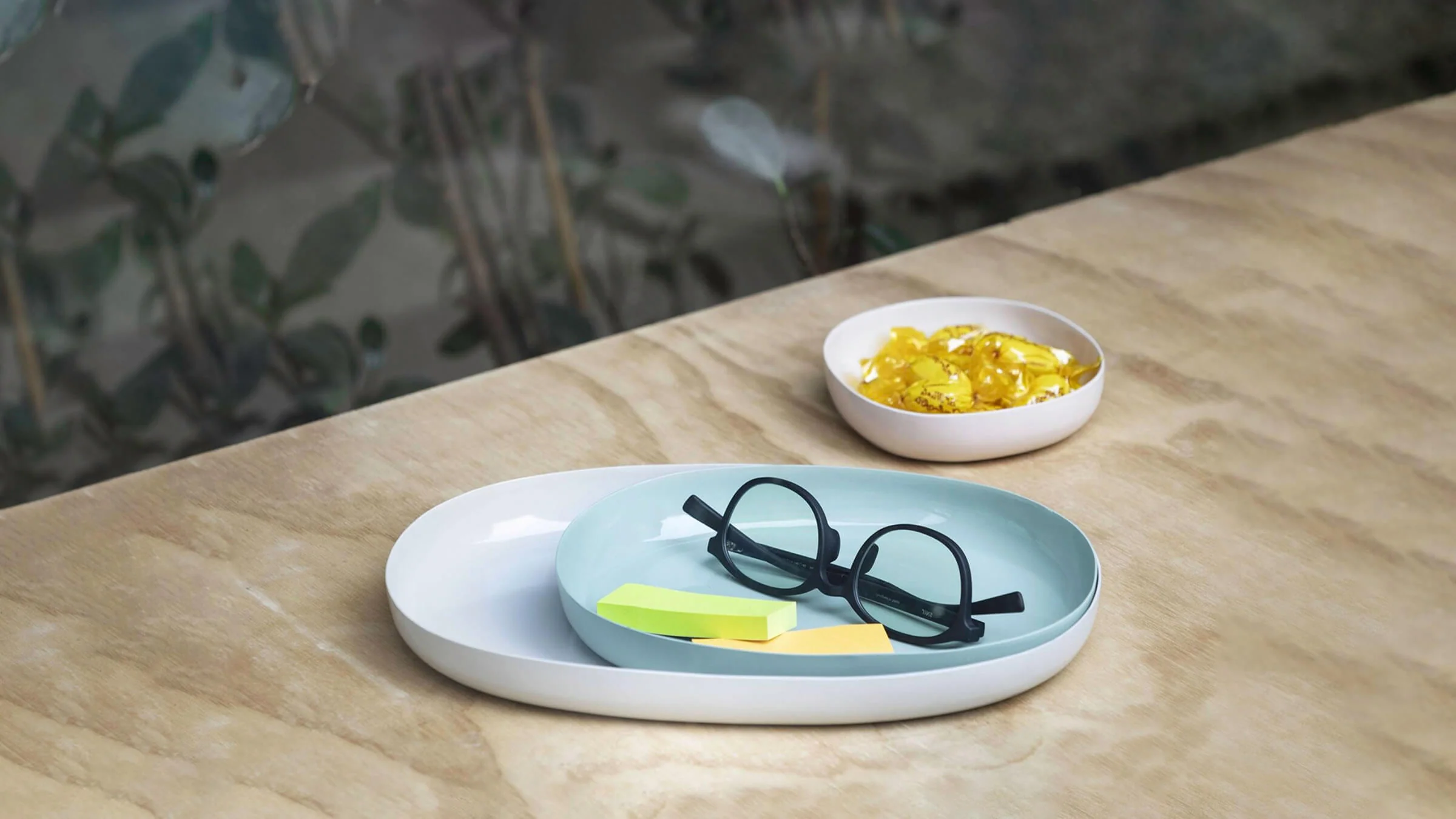 Endless White Glazed Tray - Image 3
