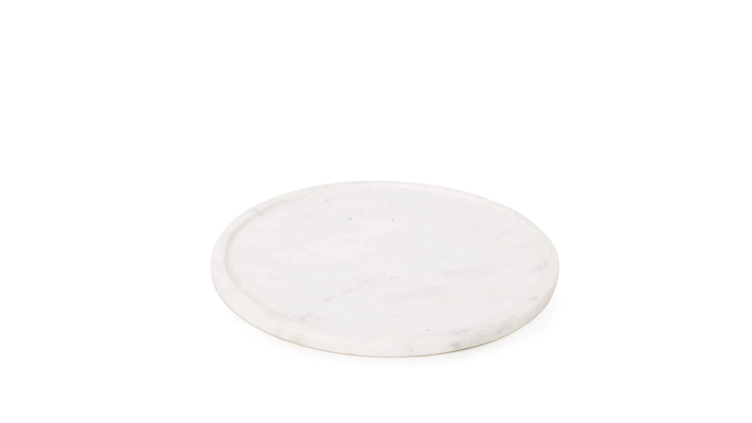 Forte White Marble Bowl and Tray - Image 11