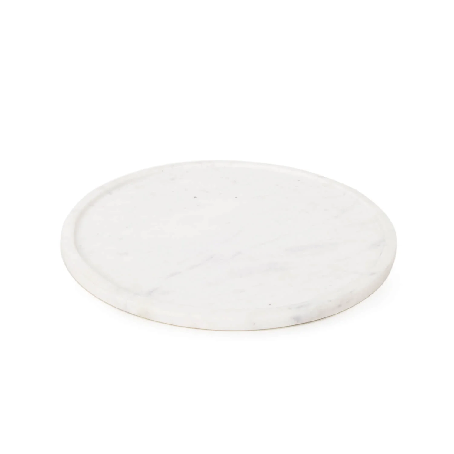 Forte White Marble Bowl and Tray - Image 6