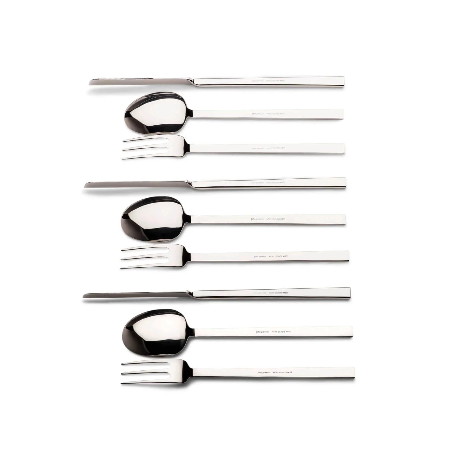 John Pawson Knifeforkspoon Cutlery - Set of 24 - Image 3