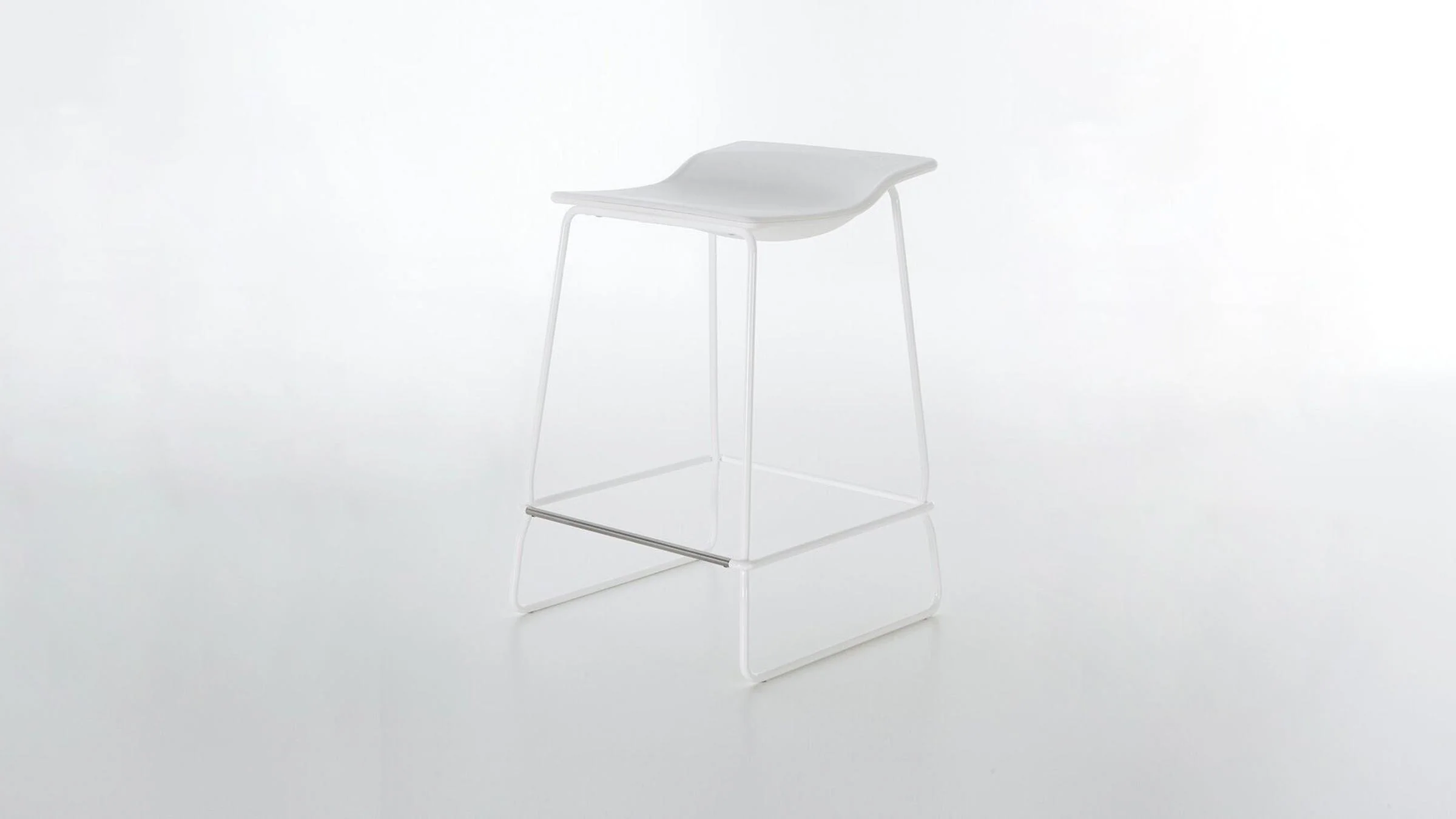 Last Minute Medium Stool In White - Image 8
