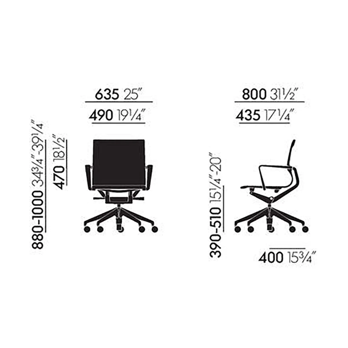 Physix Office Chair in Deep Black - Image 15