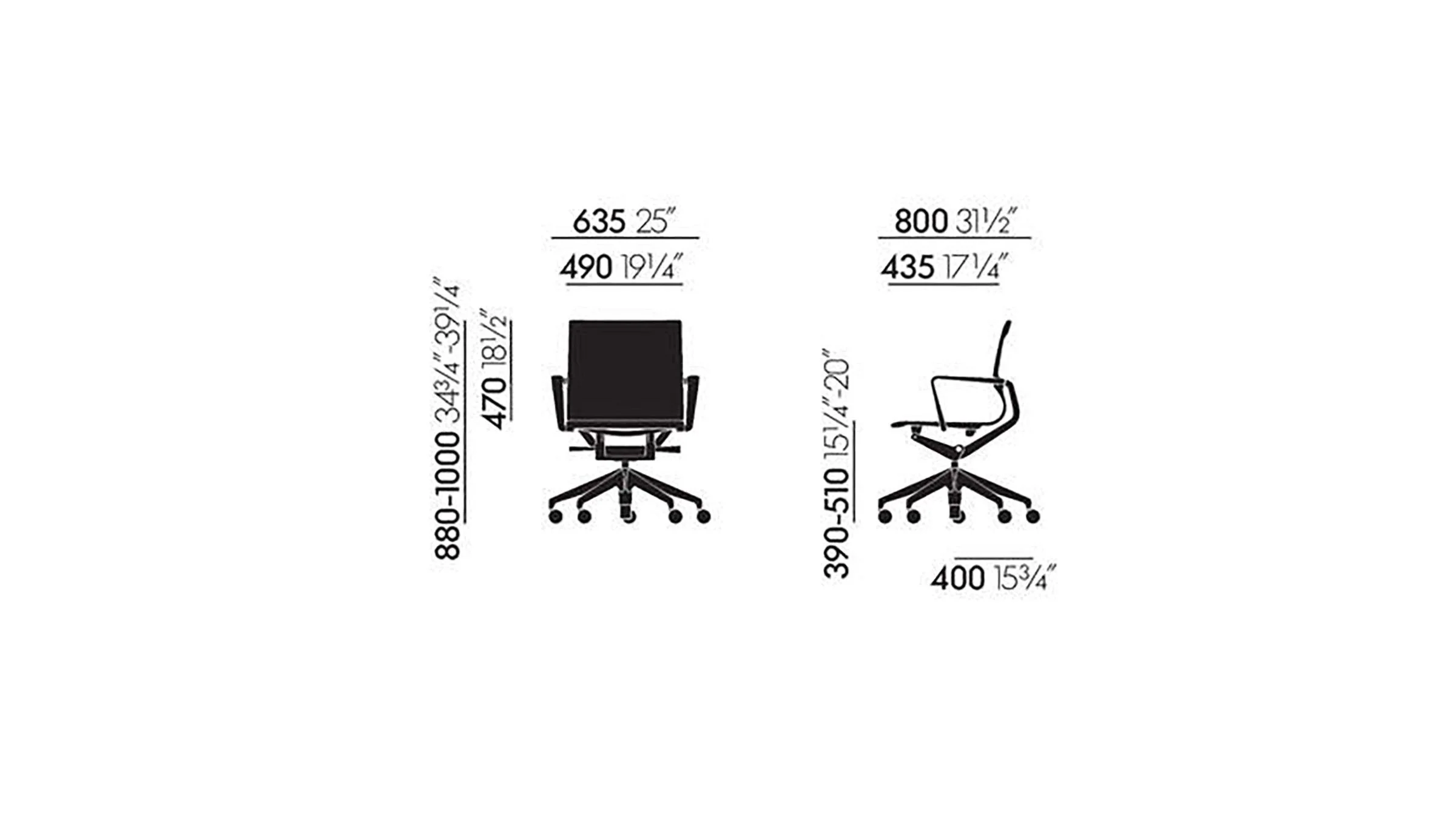 Physix Office Chair in Deep Black - Image 16
