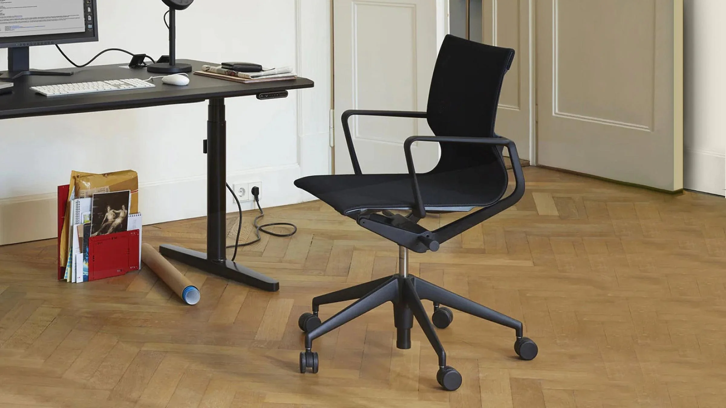 Physix Office Chair in Deep Black - Image 5