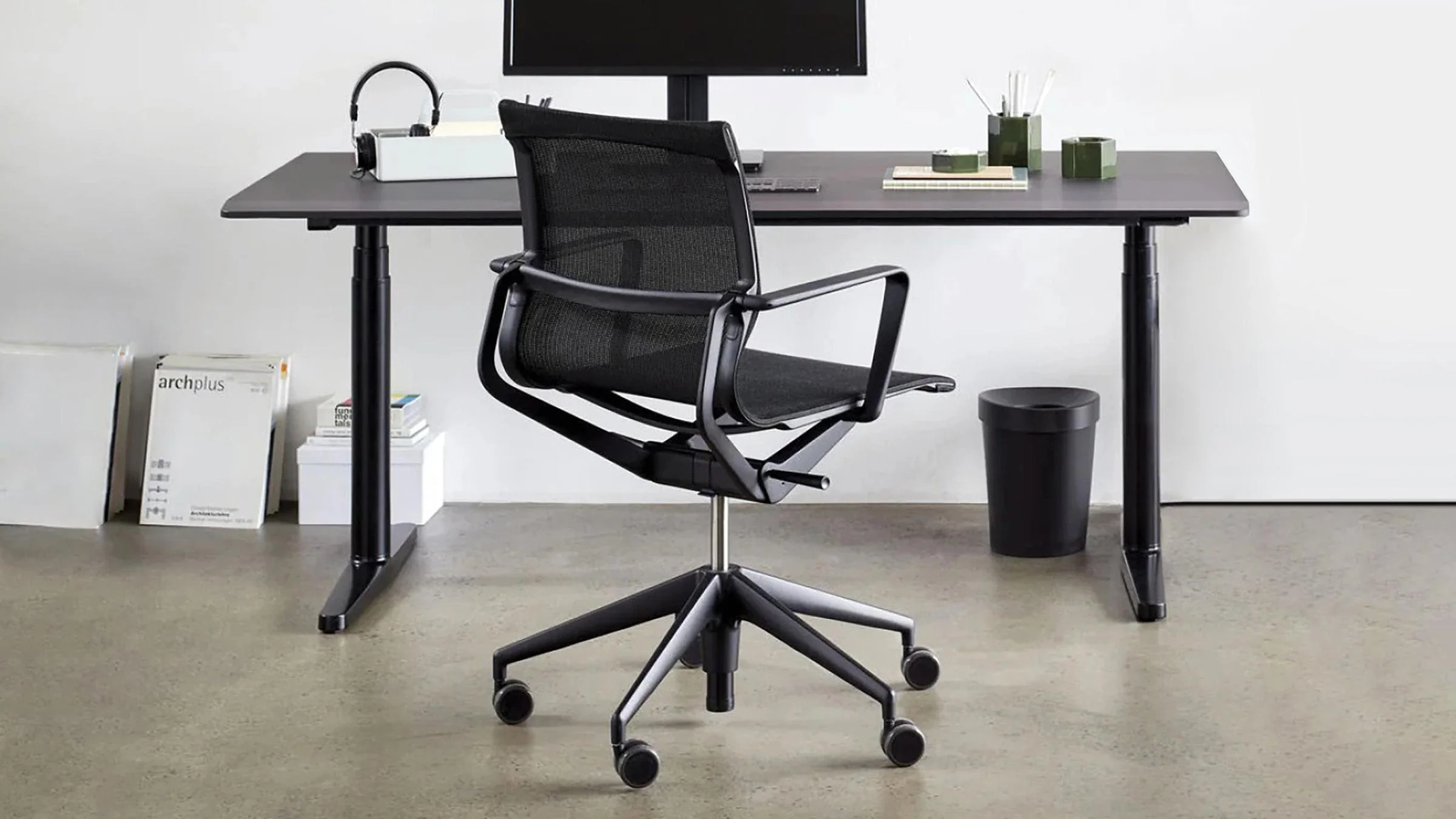 Physix Office Chair in Deep Black - Image 7