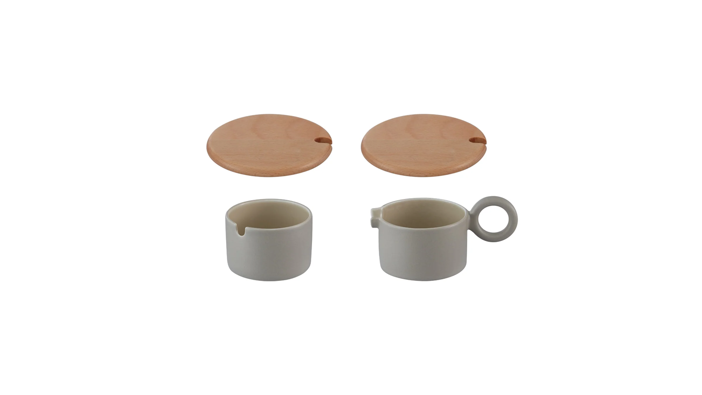 Plank Milk and Sugar Bowls - Image 12