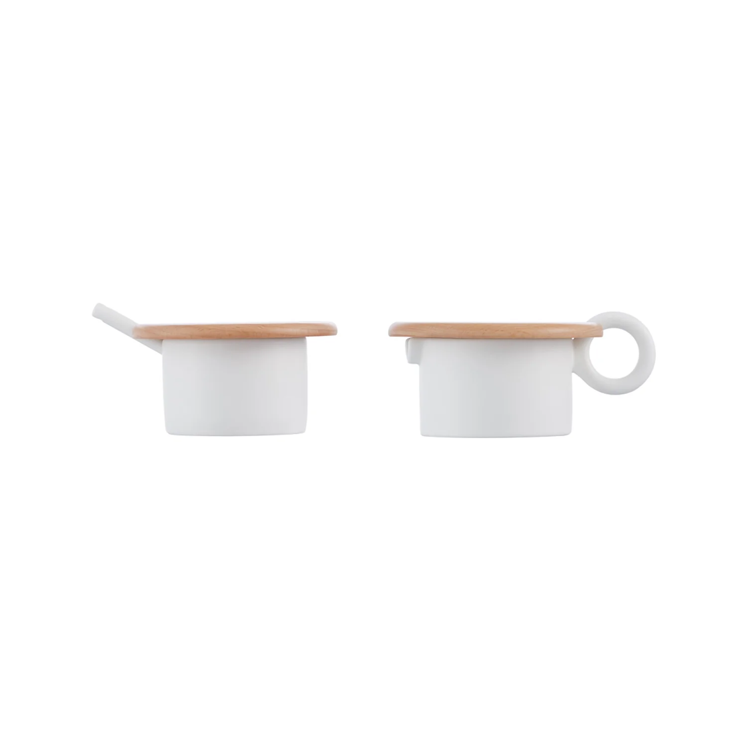 Plank Milk and Sugar Bowls - Image 3