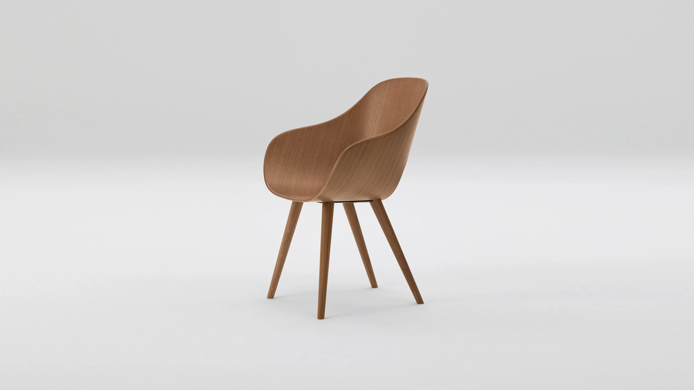 Roundish Dining Armchair - Image 11