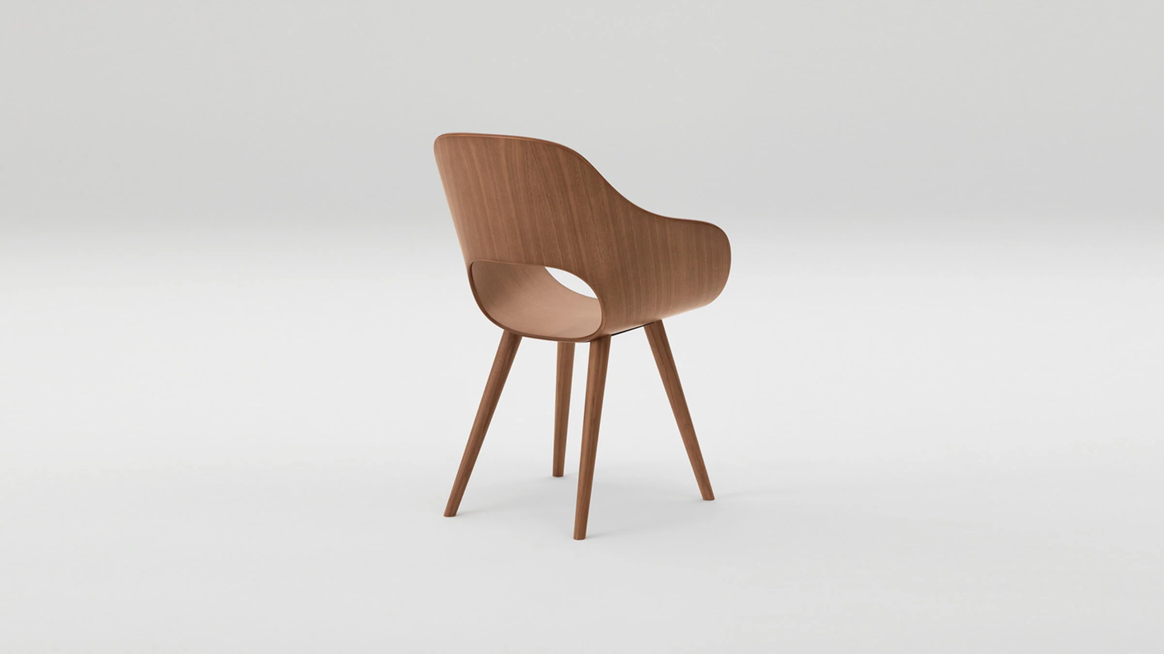 Roundish Dining Armchair - Image 13