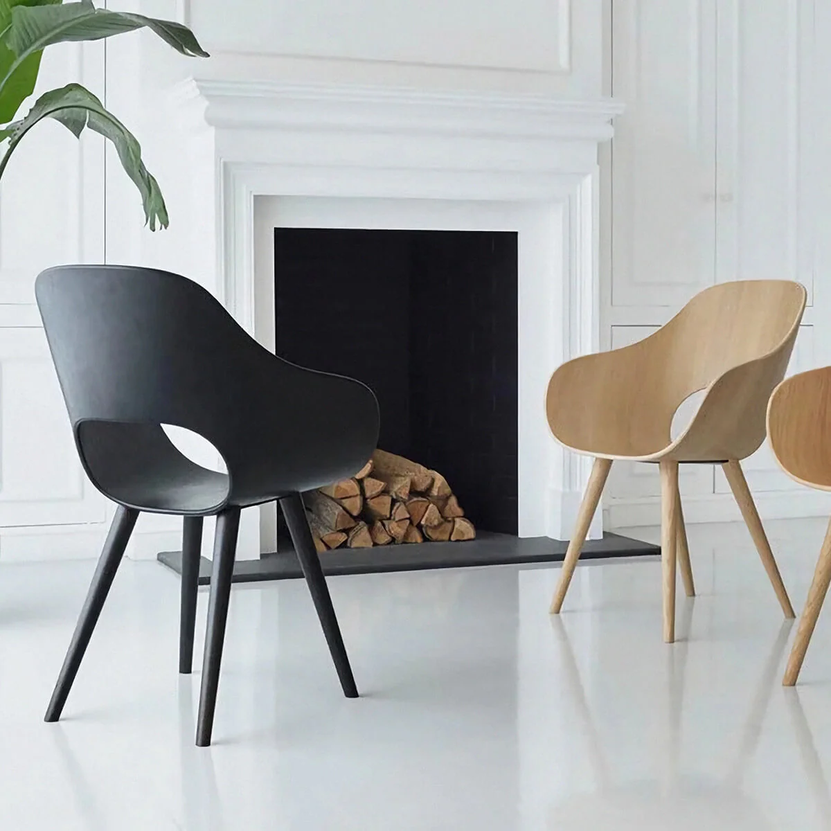 Roundish Dining Armchair - Image 2