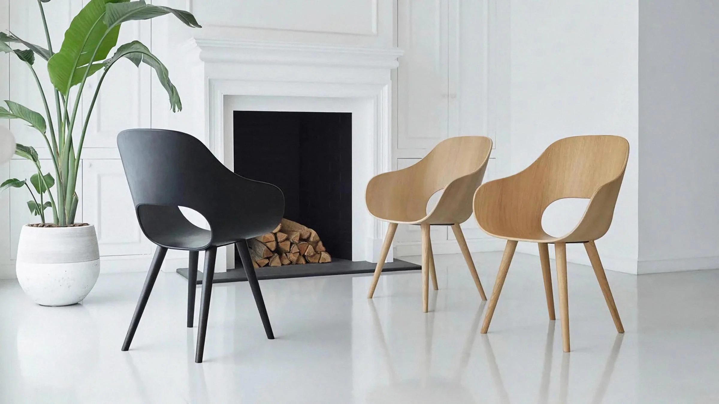 Roundish Dining Armchair - Image 4