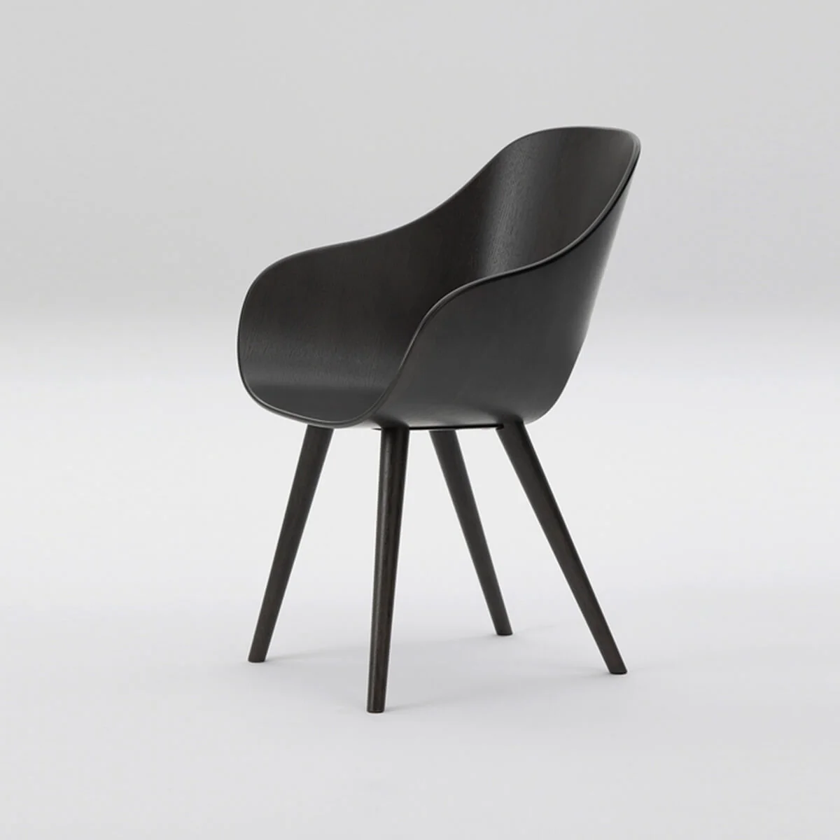 Roundish Dining Armchair - Image 5