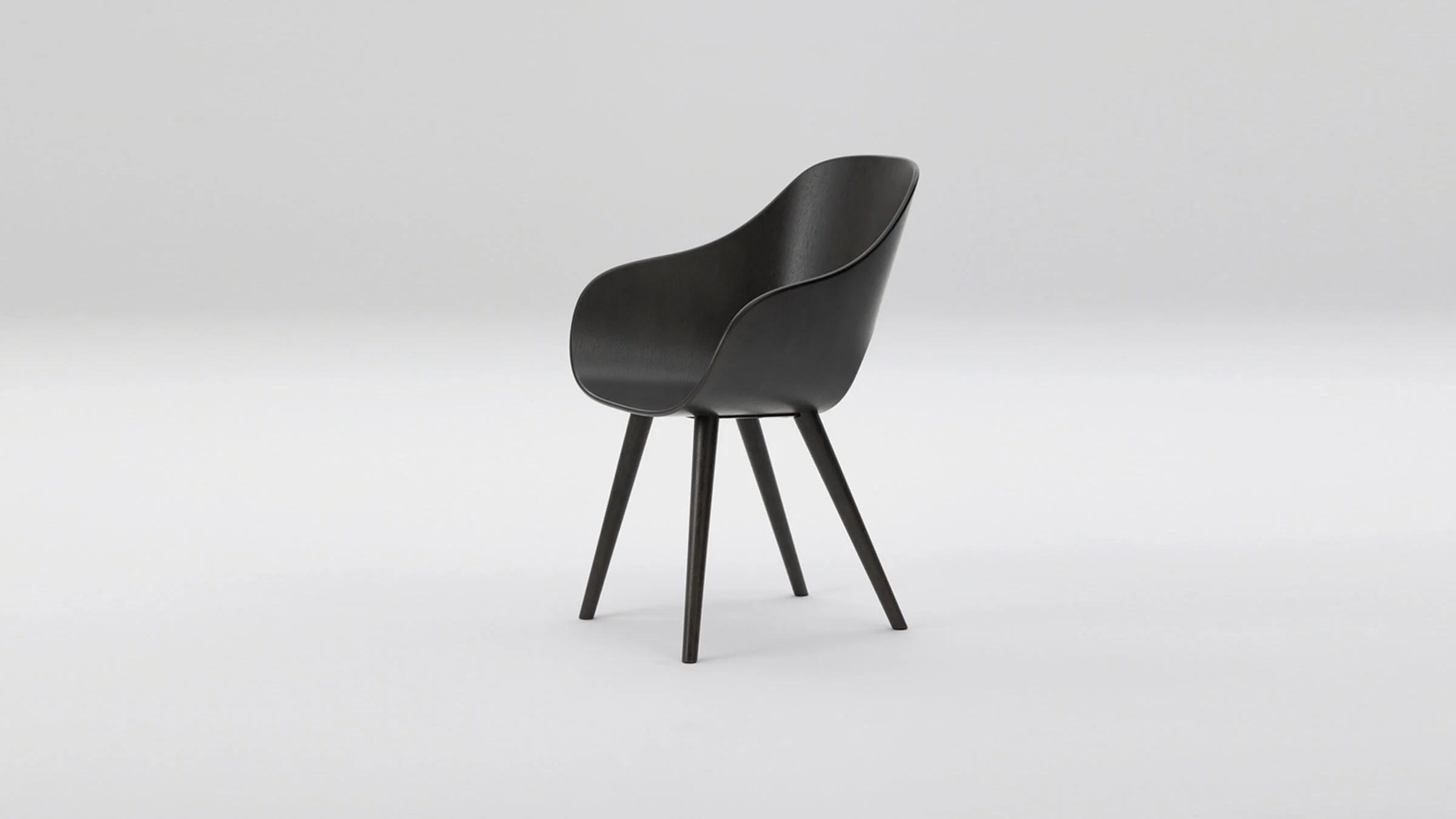 Roundish Dining Armchair - Image 6