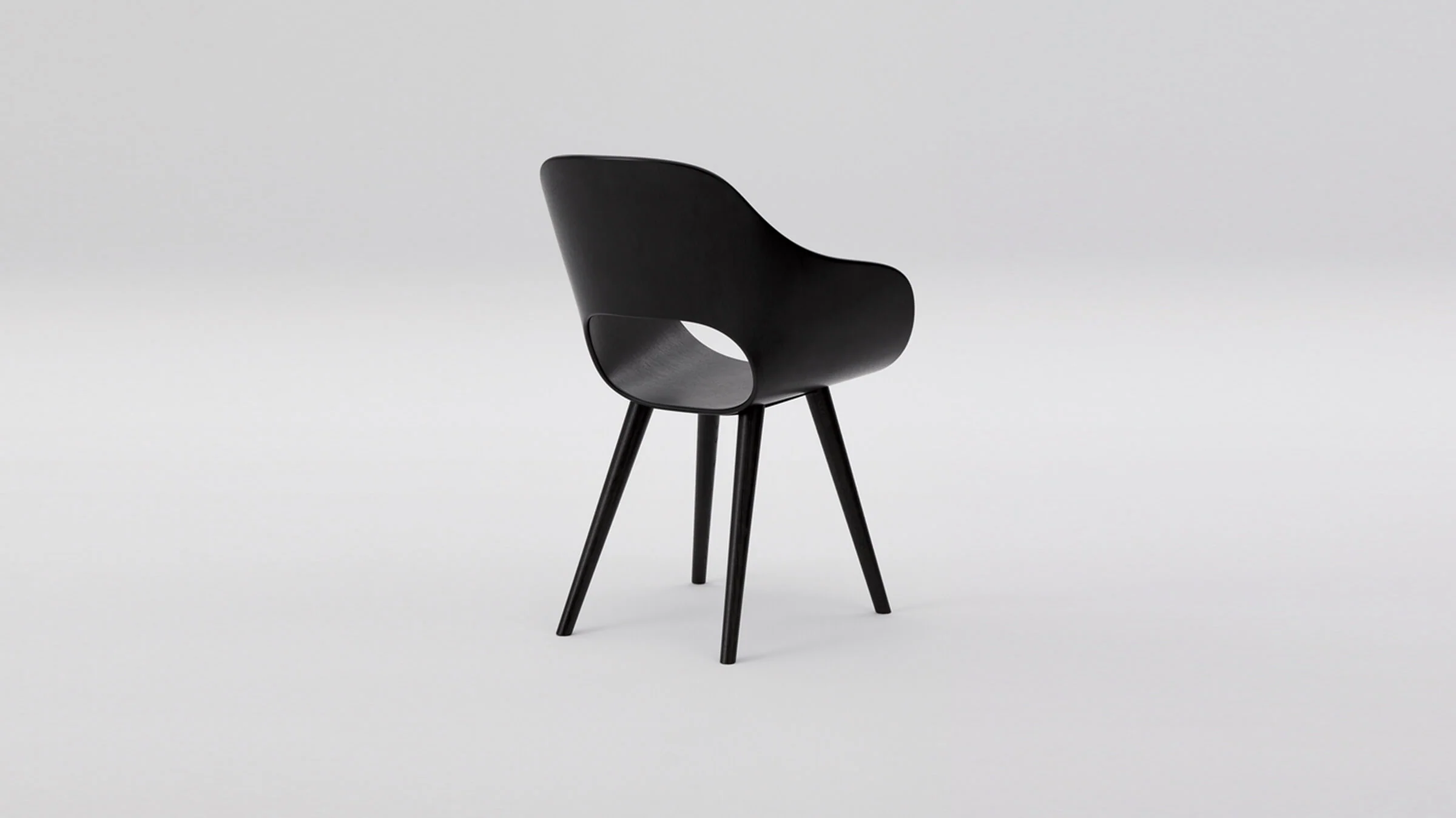 Roundish Dining Armchair - Image 7