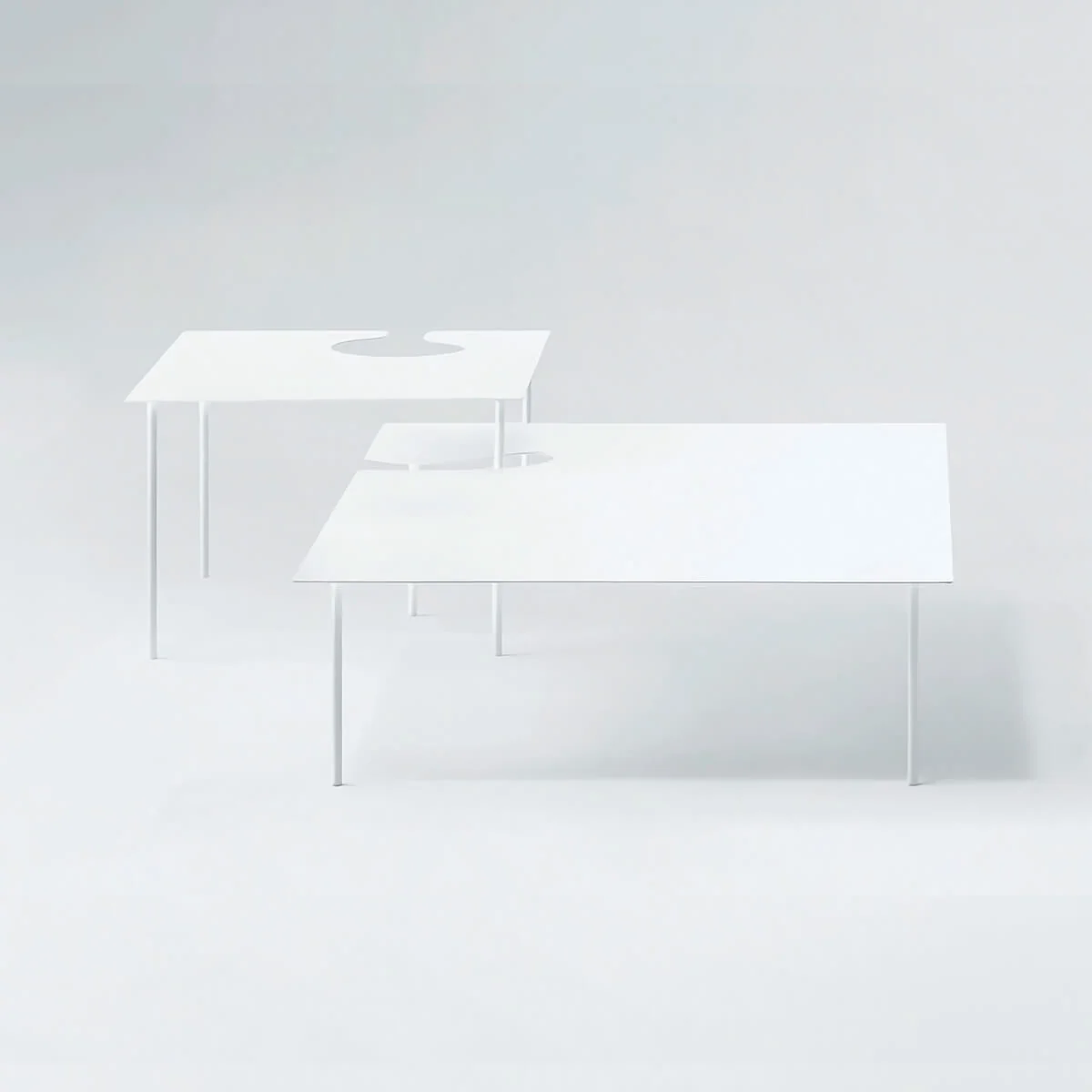 Softer Than Steel Table with Cutout - Image 13