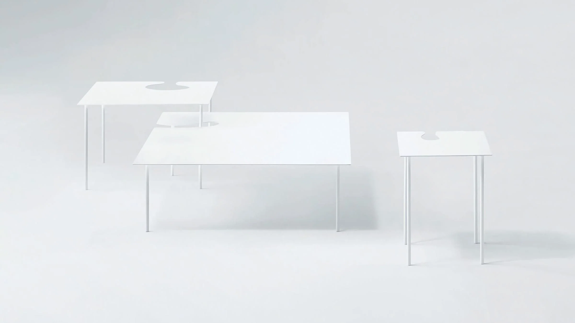 Softer Than Steel Table with Cutout - Image 14