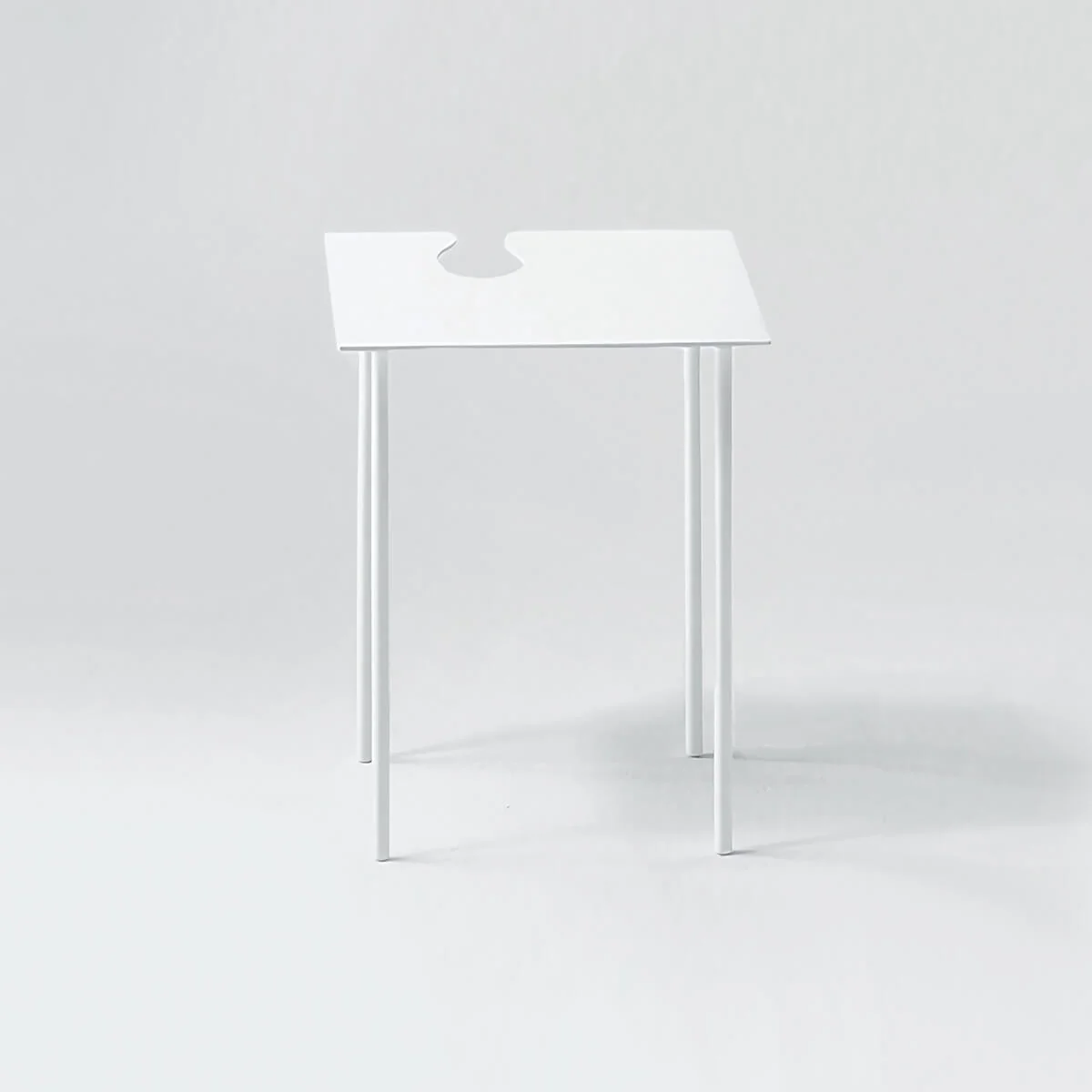 Softer Than Steel Table with Cutout - Image 3