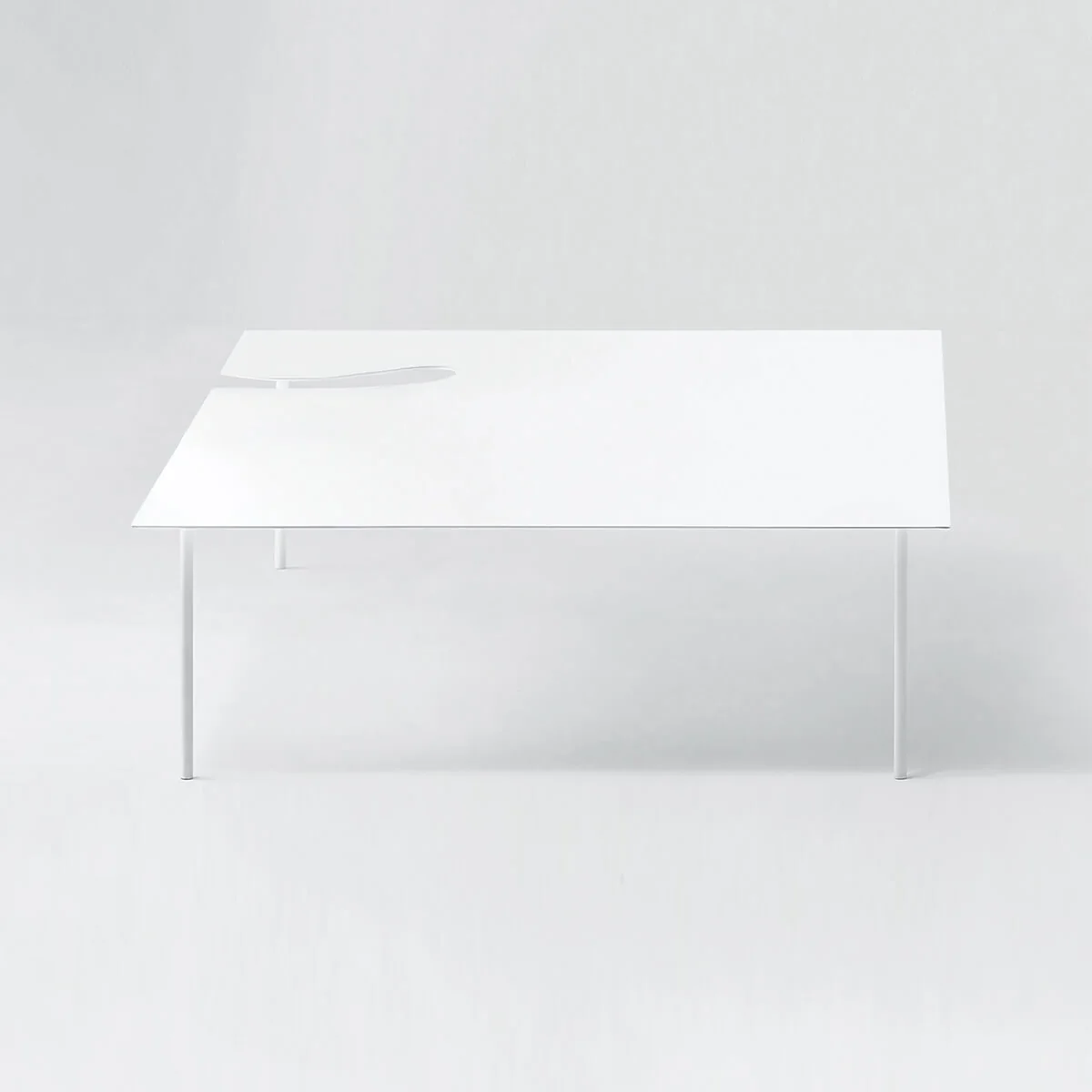 Softer Than Steel Table with Cutout - Image 8