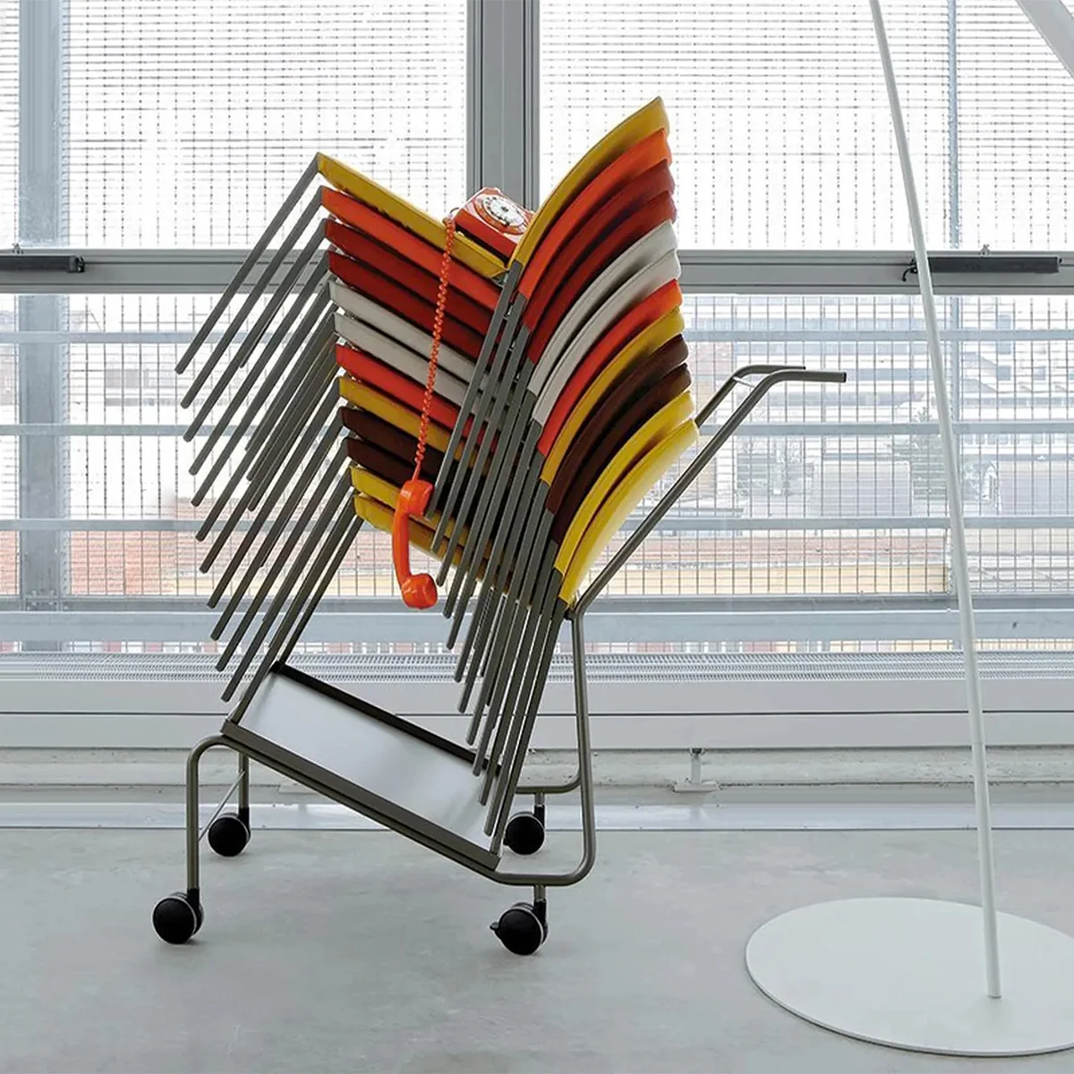 Talia Stacking Chair - Image 13