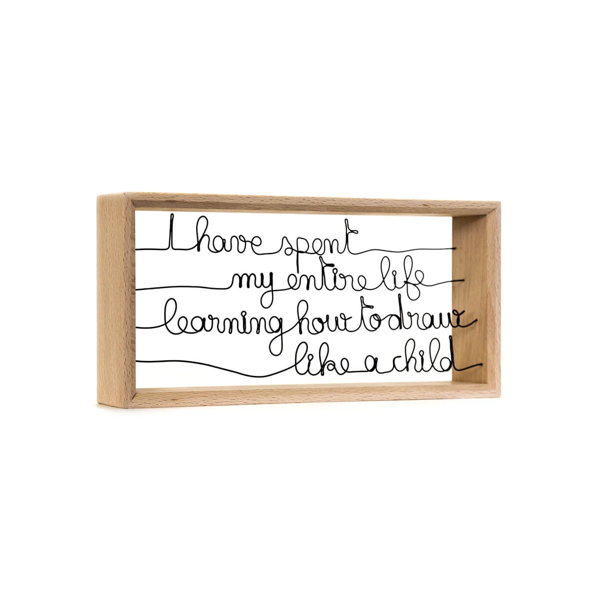 Words From Picasso Calligraphed Frames - Image 2